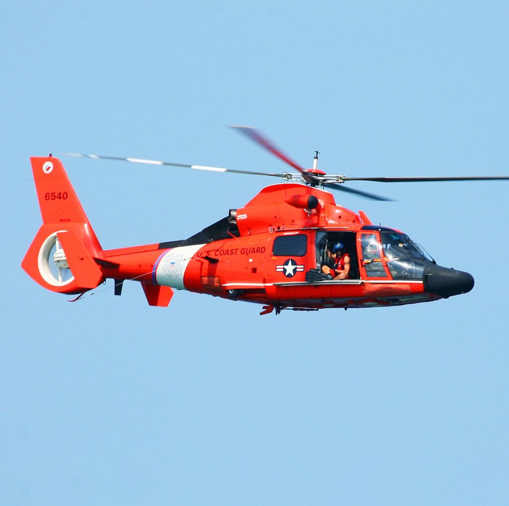 USCG helicopter | Orga