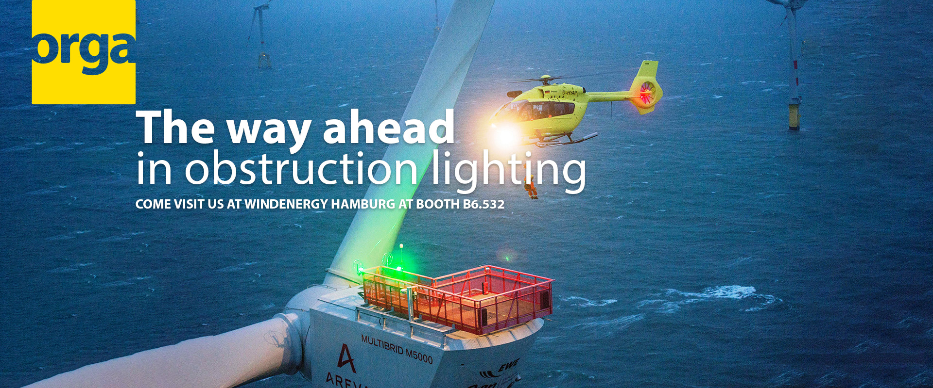 Windenergy Hamburg banner | Orga